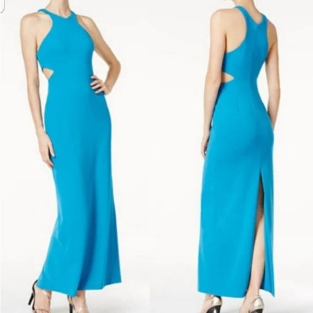 Calvin Klein Women's Side Cut Out Gown, Size 14